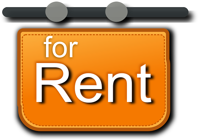 image of a sign saying "for RENT"